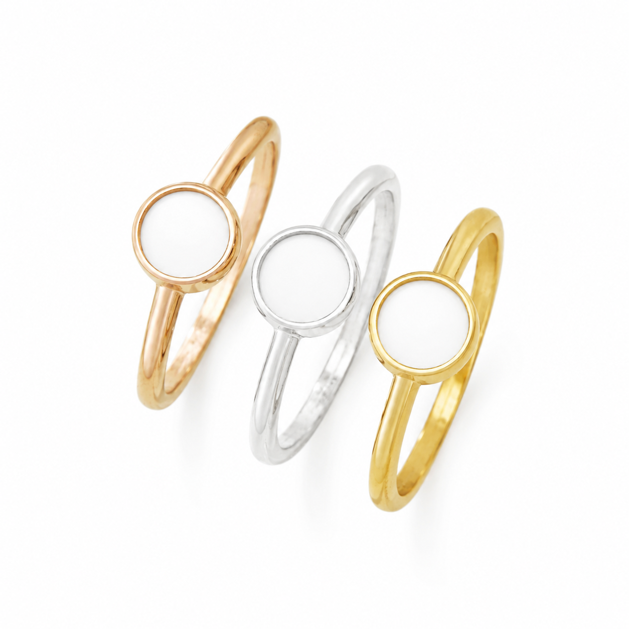 Ring Rond 6mm Stainless Steel