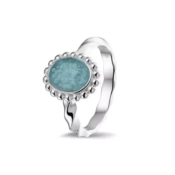 Ring Ovaal Bubble Twist