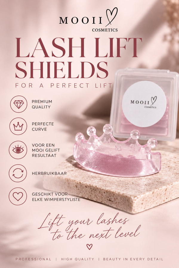 MOOii Cosmetics Lashlift shield , Kroon