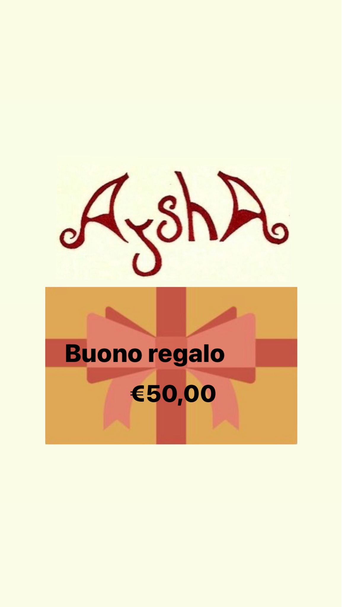 GIFT CARD €50