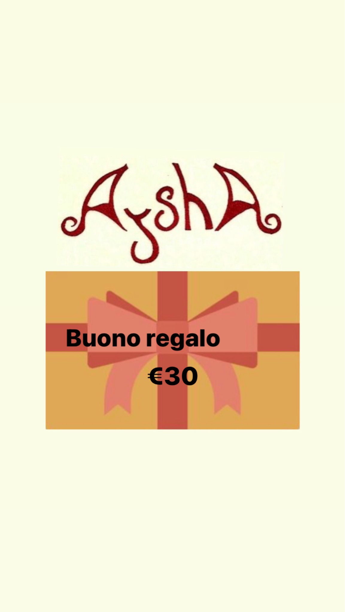GIFT CARD €30