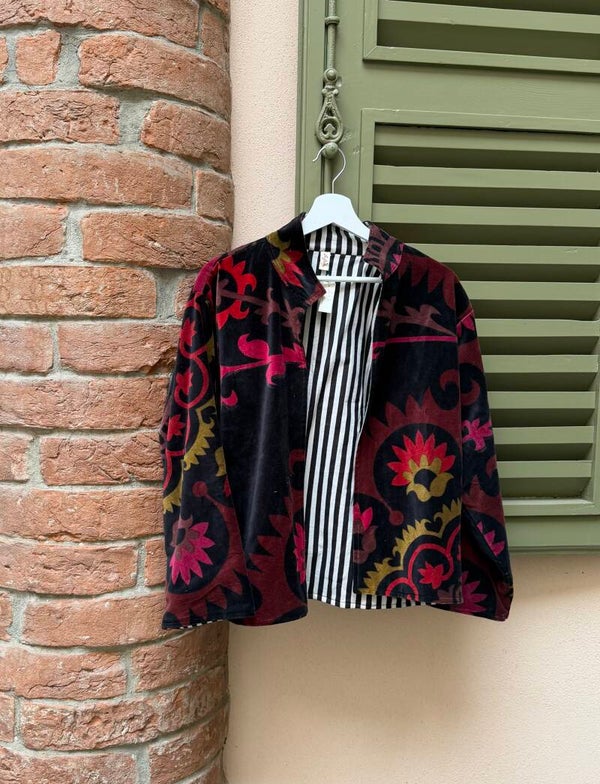 GIACCA VELVET BUKHARA