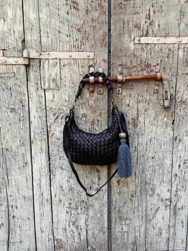BORSA INTRECCIO NERA