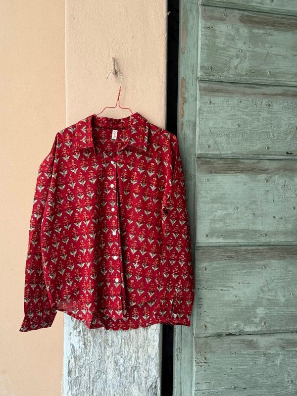CAMICIA BLOCK PRINT 2