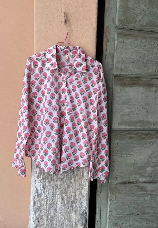 CAMICIA BLOCK PRINT 4