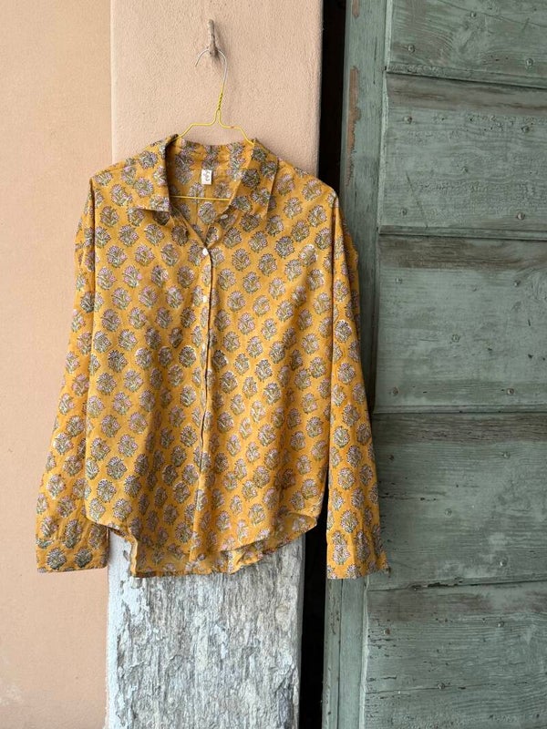CAMICIA BLOCK PRINT 5