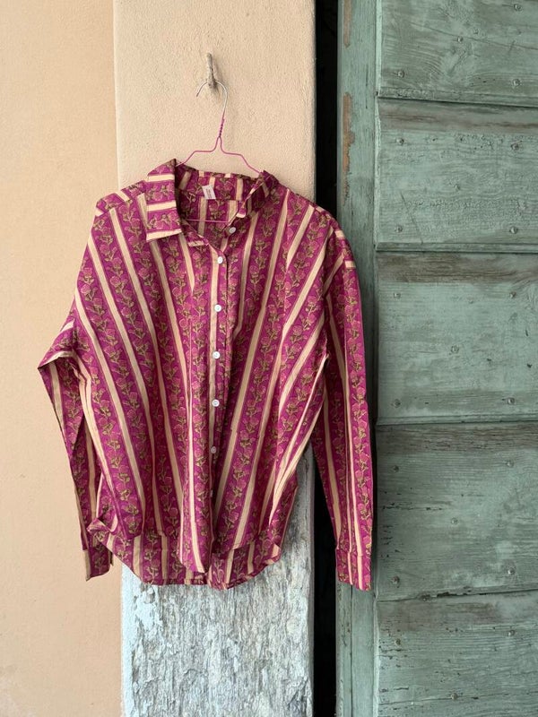 CAMICIA BLOCK PRINT 8