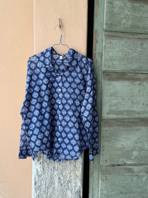 CAMICIA BLOCK PRINT 10