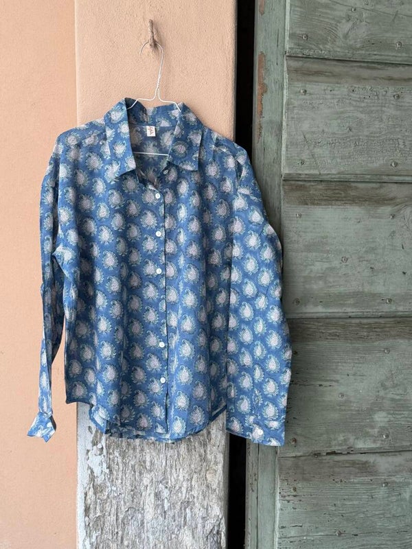 CAMICIA BLOCK PRINT 11