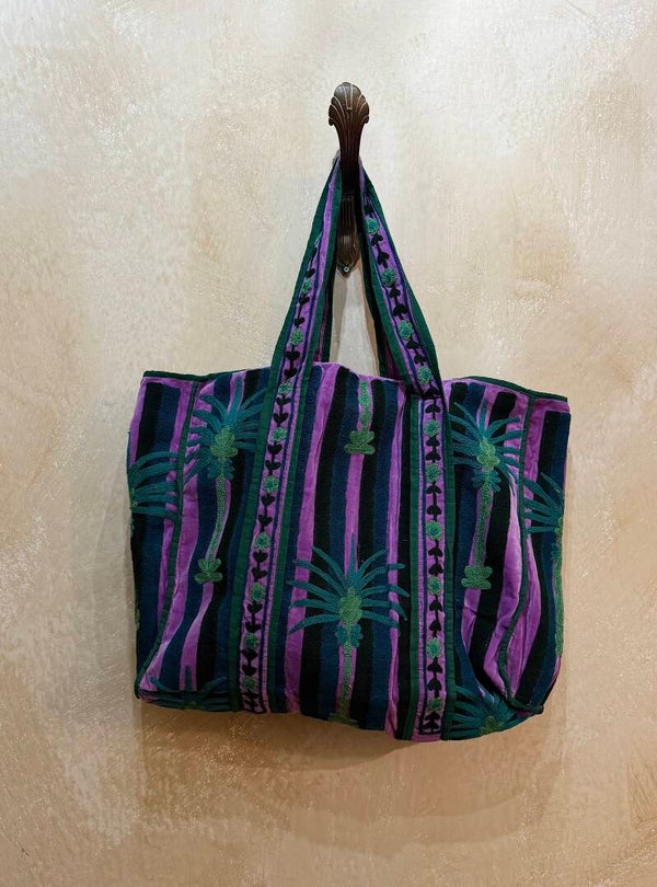 BORSA VELVET PALM 4