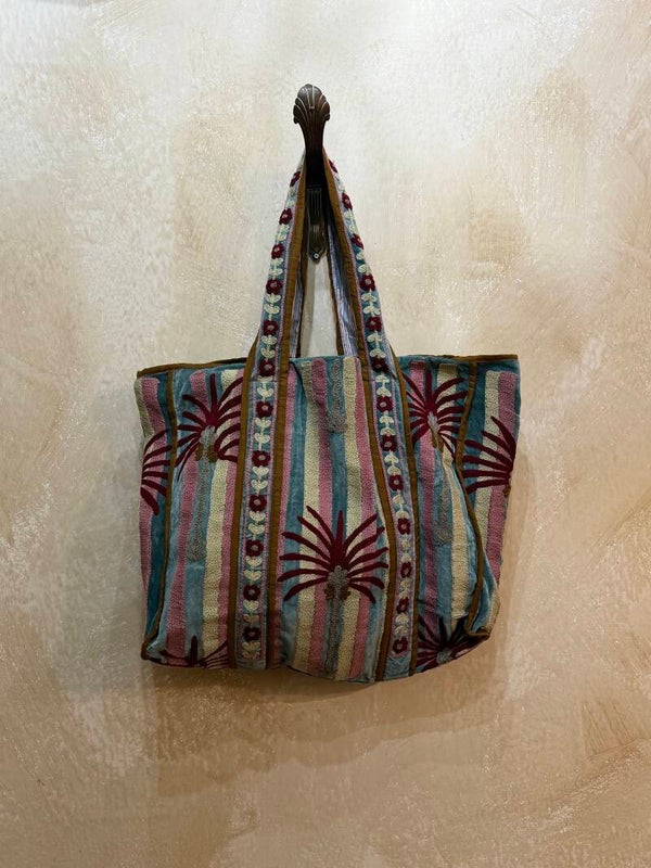 BORSA VELVET PALM 5