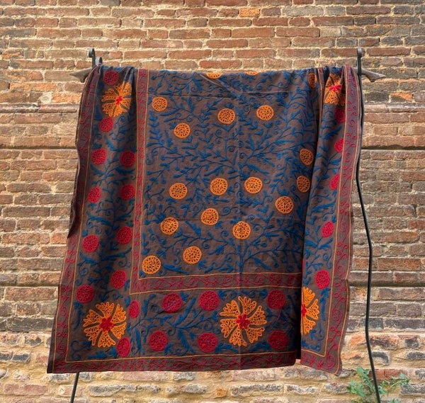 COPERTA SUZANI MARRONE