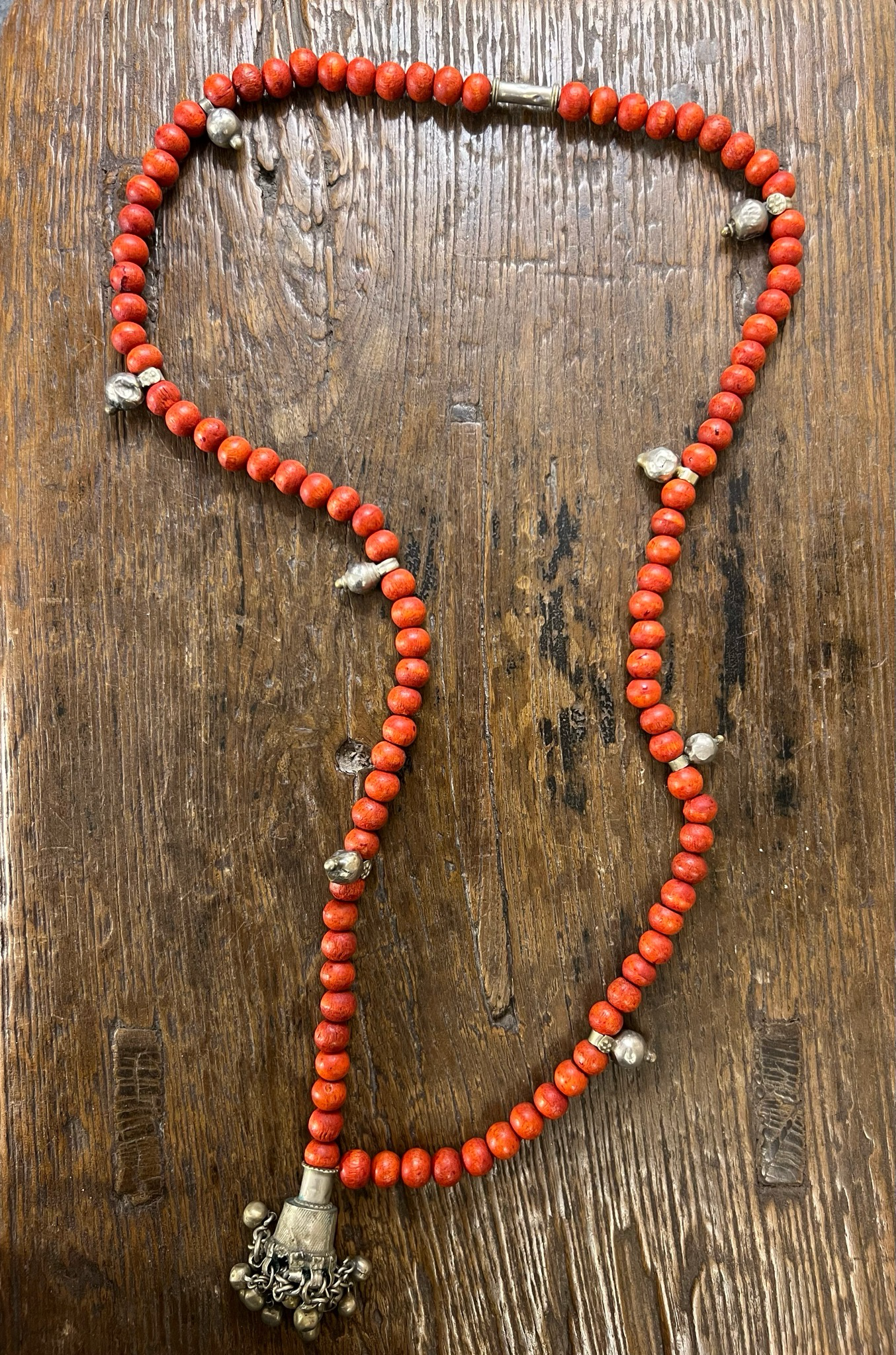 COLLANA BANJARA ARANCIO