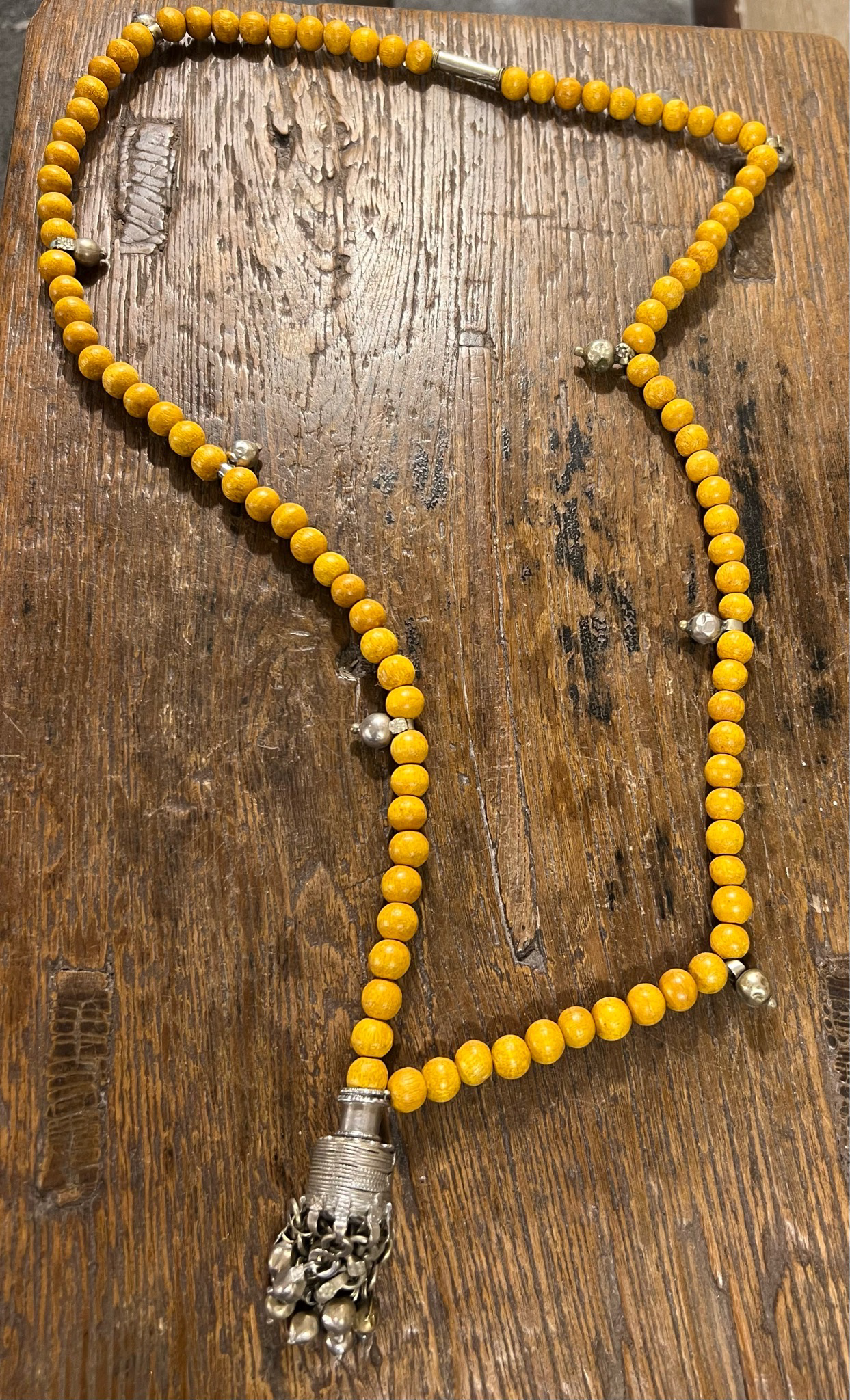 COLLANA BANJARA GIALLA