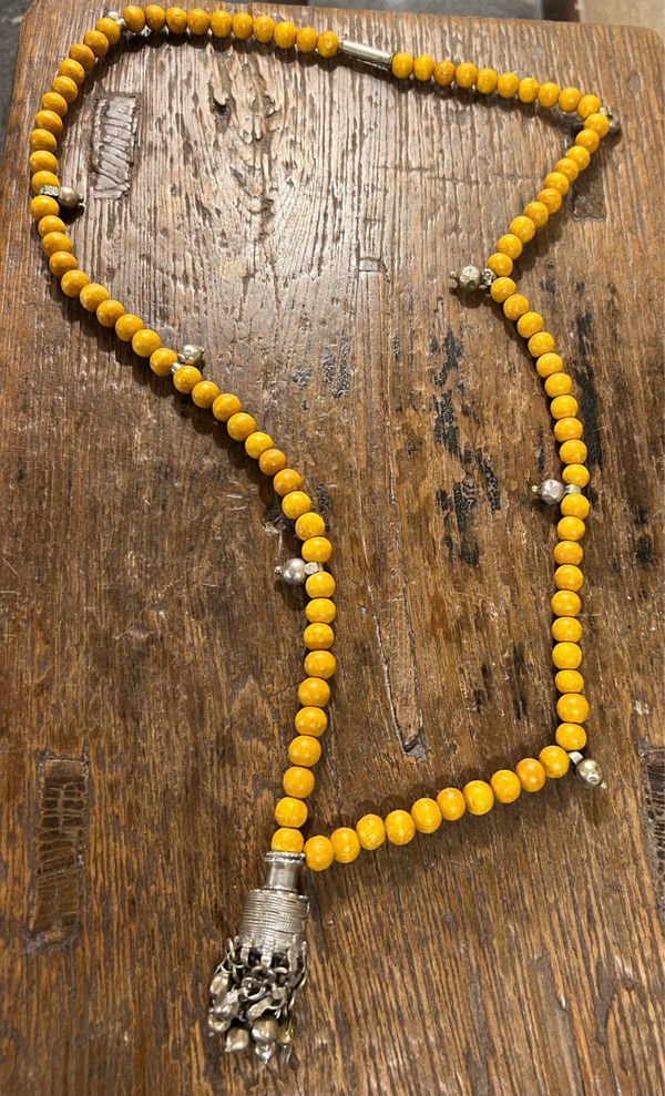 COLLANA BANJARA GIALLA
