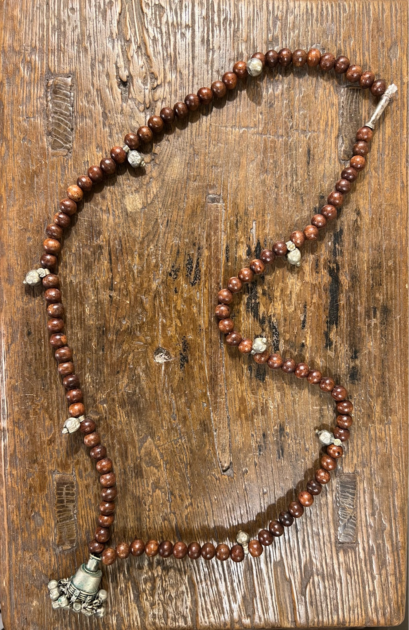 COLLANA BANJARA MARRONE