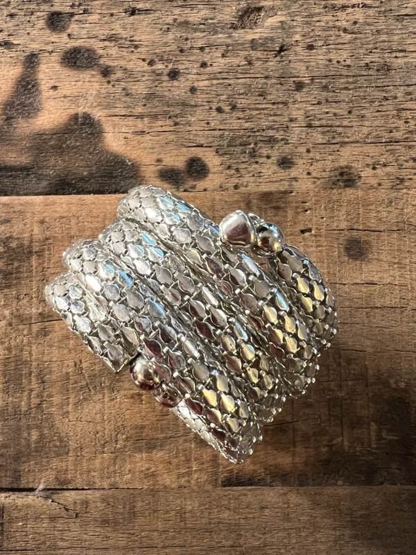 BRACCIALE SNAKE SILVER
