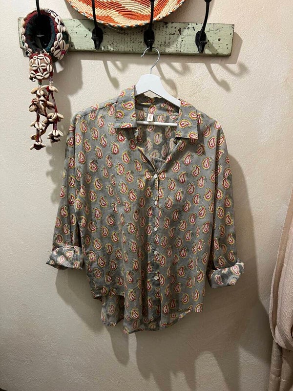 CAMICIA BLOCK PRINT 2