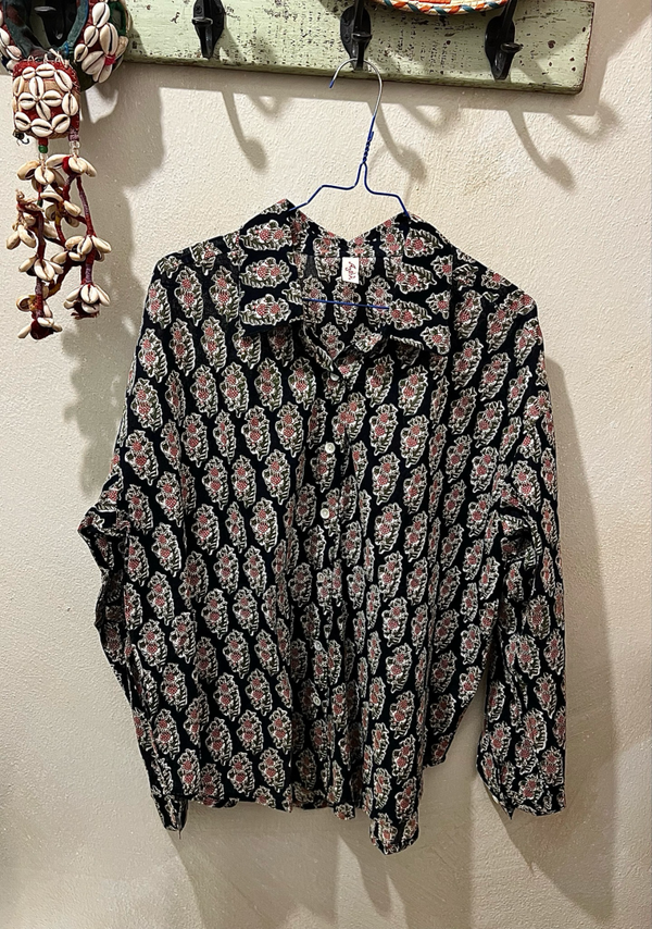 CAMICIA BLOCK PRINT 1