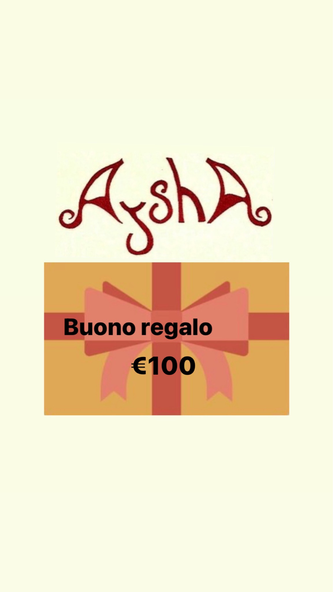 GIFT CARD €100