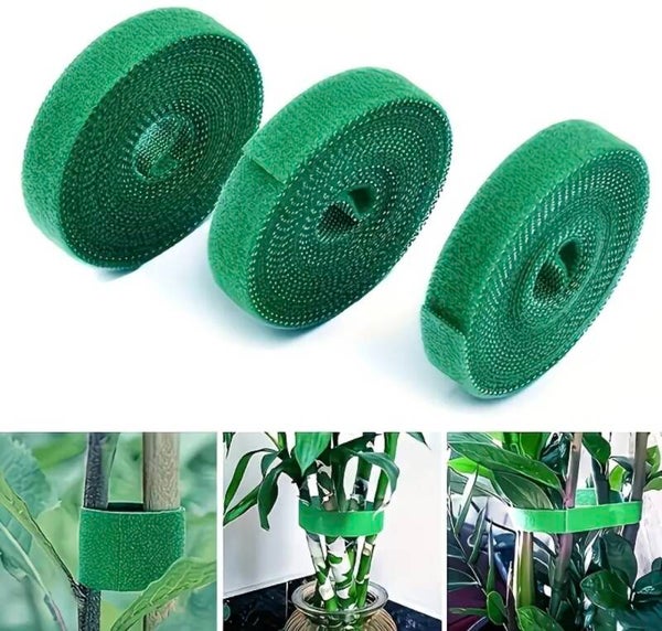 Plantengeleiding - Plantenbinder - Klittenband - Zelfklevend - Klimplanten - Herbruikbaar