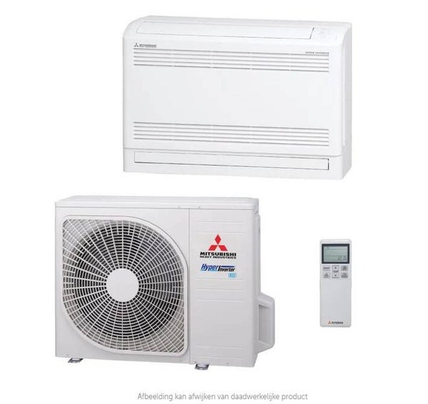 Mitsubishi SRF Single-split airco vloermodel - WIFI