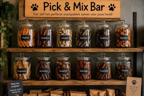 Pick & Mix - kies 5 of 10 snacks uit!