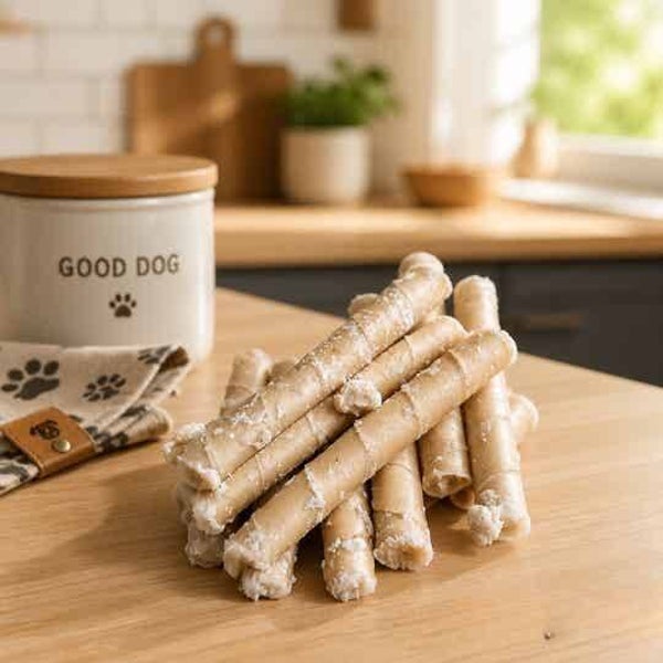 Kauwstaafjes gevuld met pens - 10 stuks