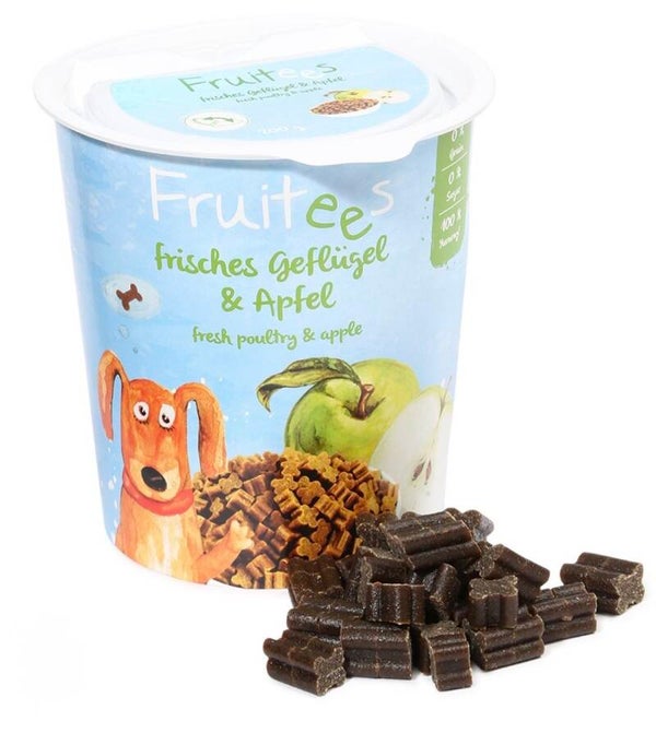 Fruitees gevogelte & appel - 200 gram