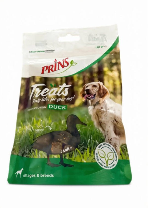 Prins Treats Eend - 120 gram 🦆🐾