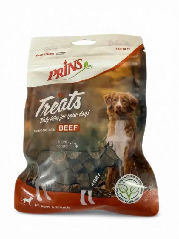 Prins Treats Rund - 120 gram 🐄🐾