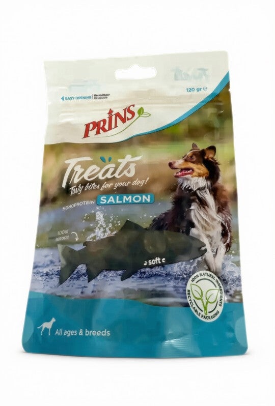 Prins Treats Zalm - 120 gram 🐟🐾