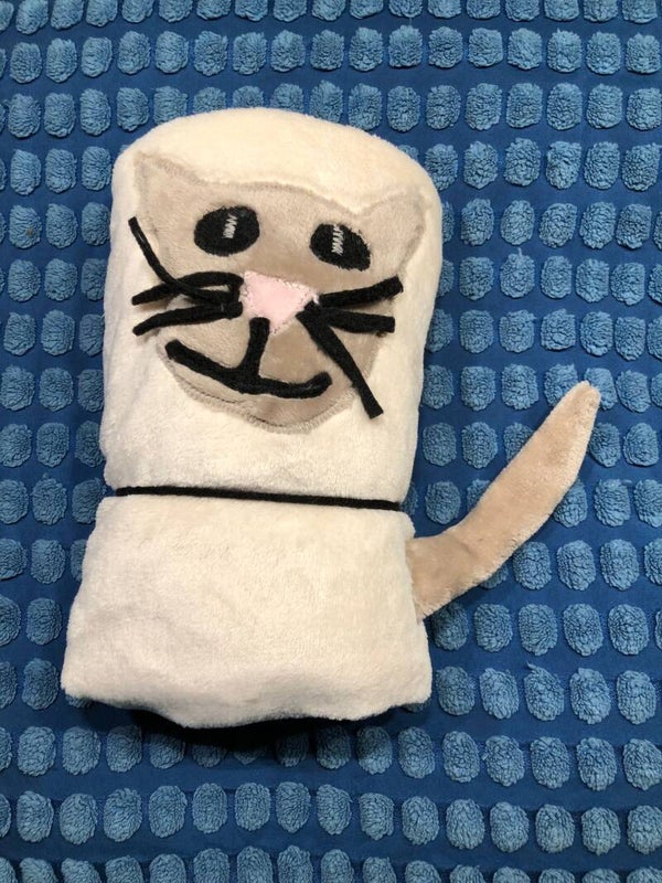 Hundedecke mit Tiermotiv Katze