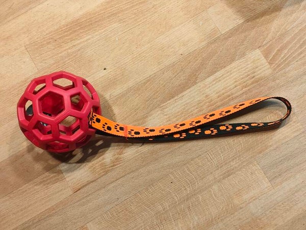 Wurf-Gitterball rot
