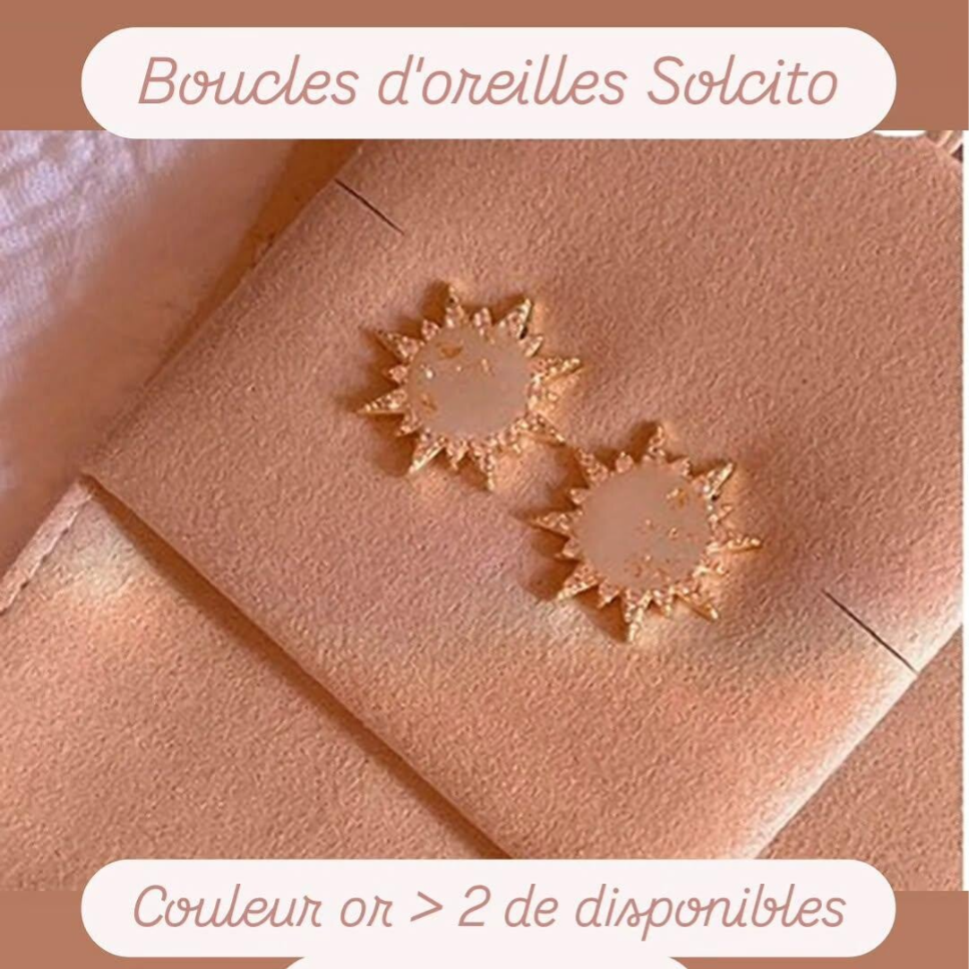 Boucles d'oreilles Solcito