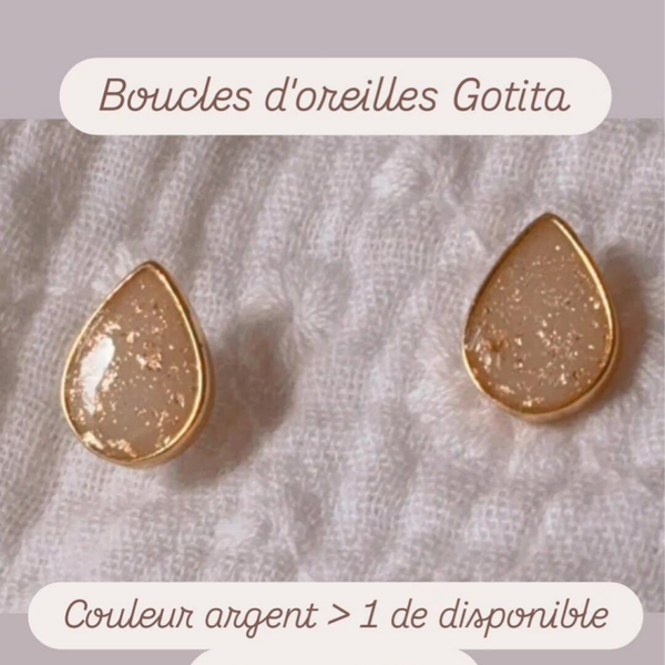 boucles d'oreilles Gotita