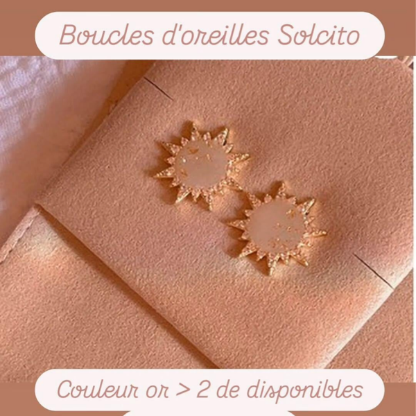 Boucles d'oreilles Solcito