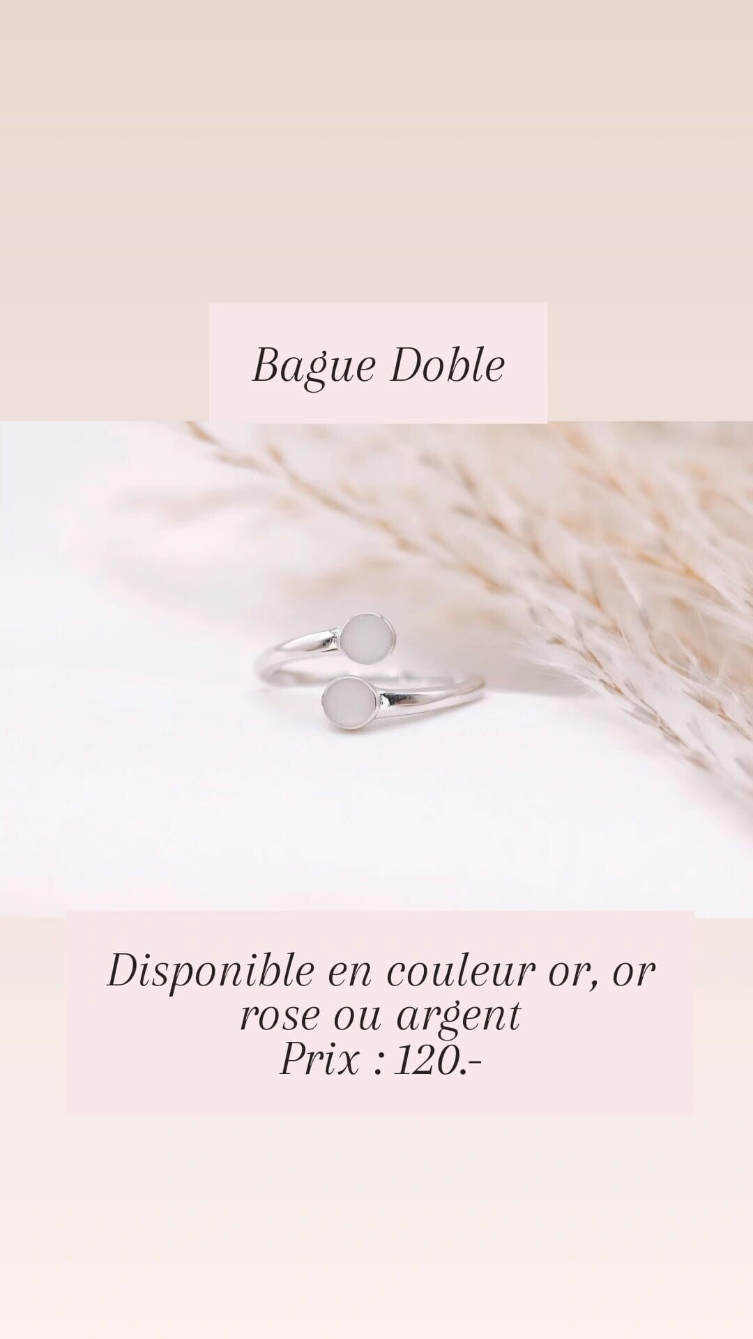 Bague Doble