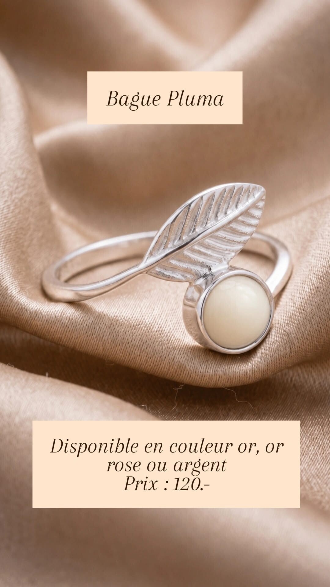 Bague Pluma