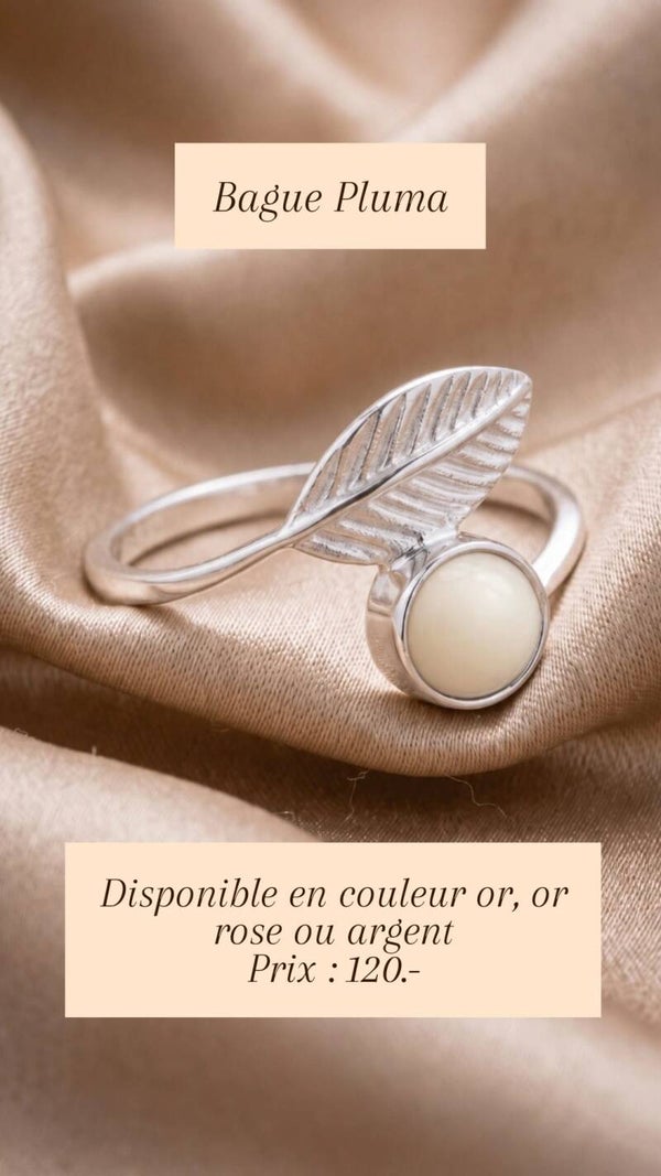 Bague Pluma