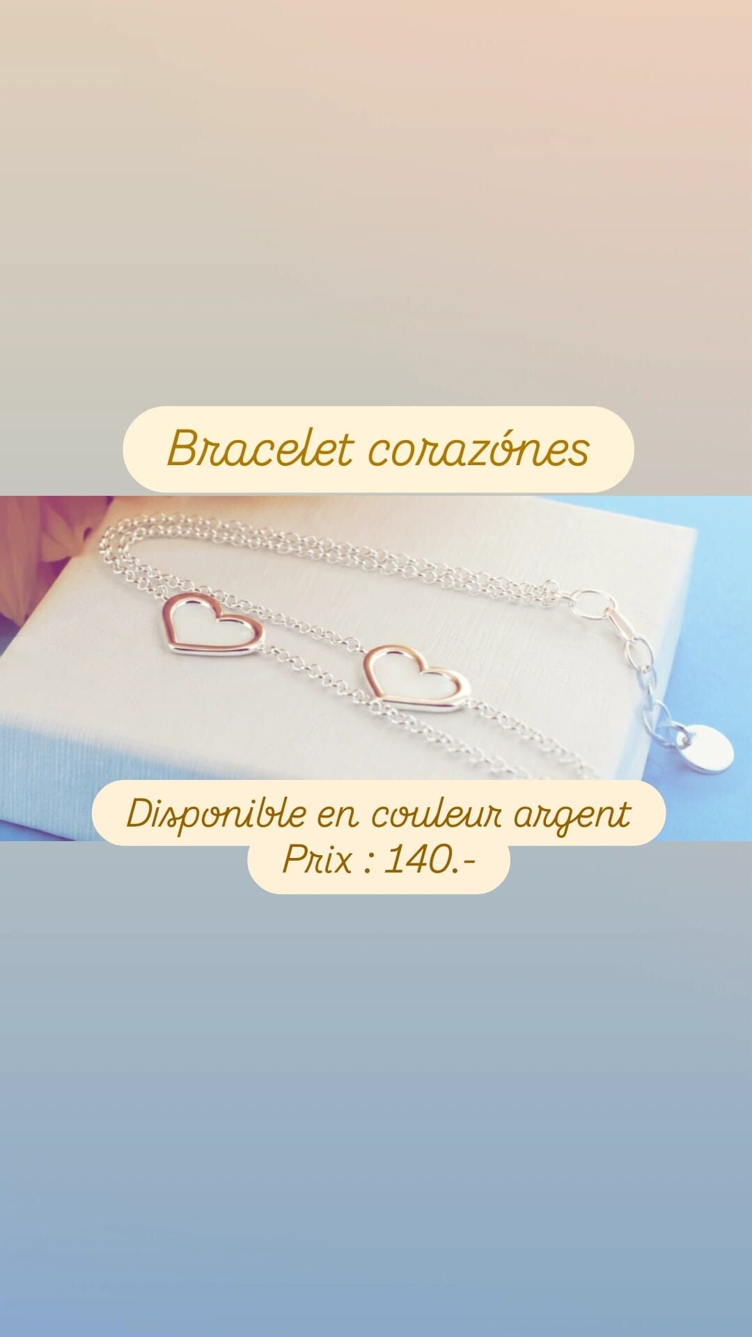 Bracelet Corazones