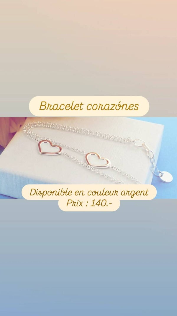 Bracelet Corazones