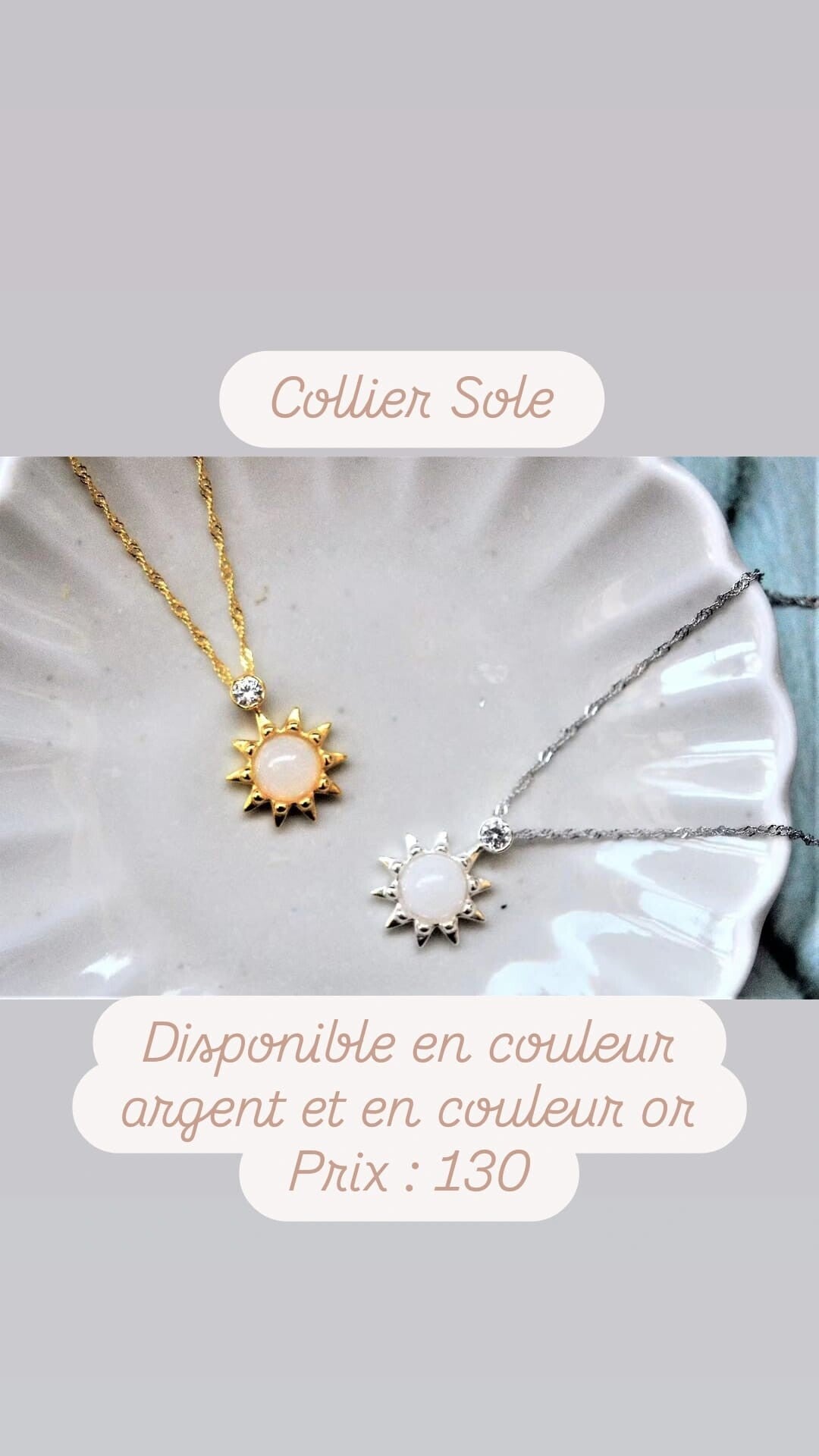 Collier Sole