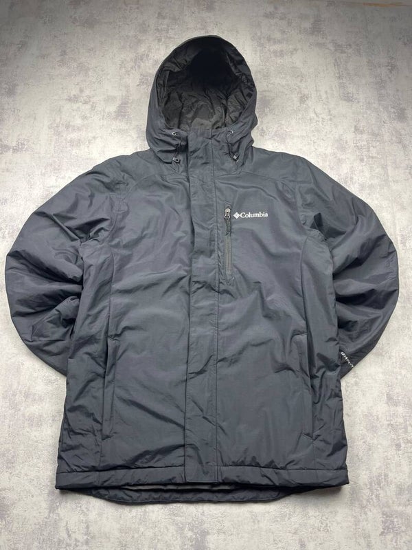 Chaqueta Térmica Columbia Negra Impermeable – Talla S (Omni-Heat)