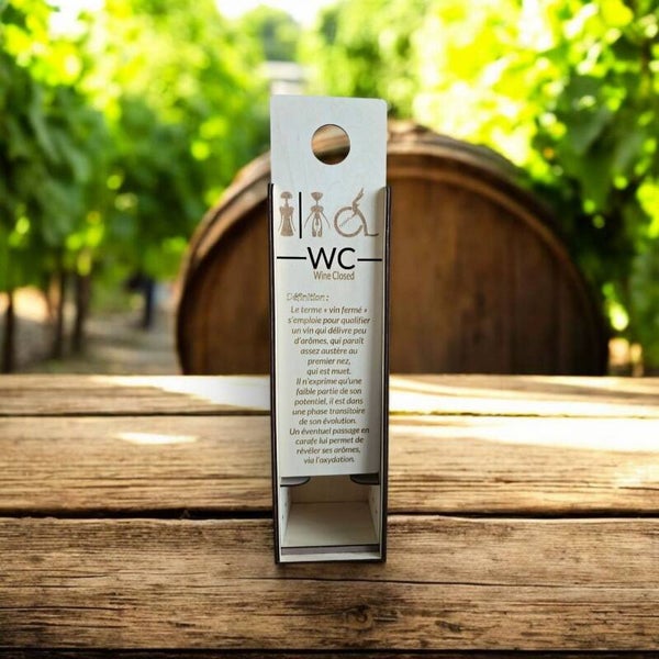 Coffret à vin - Wine Closed (WC)