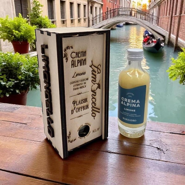 Coffret mignonnette crème de Limoncello