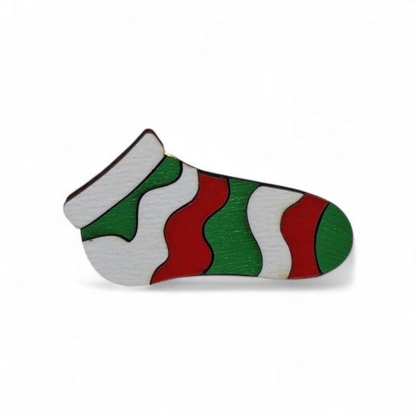 Pin's chaussette "Made in Italia"