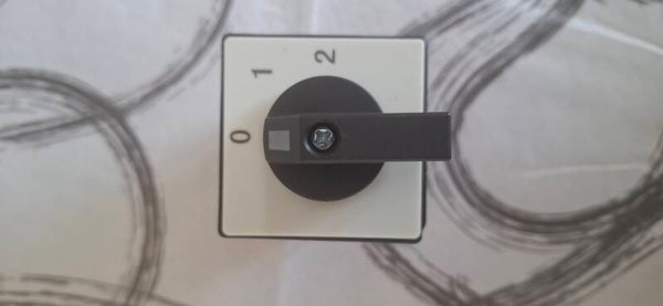 3 position rotary switch