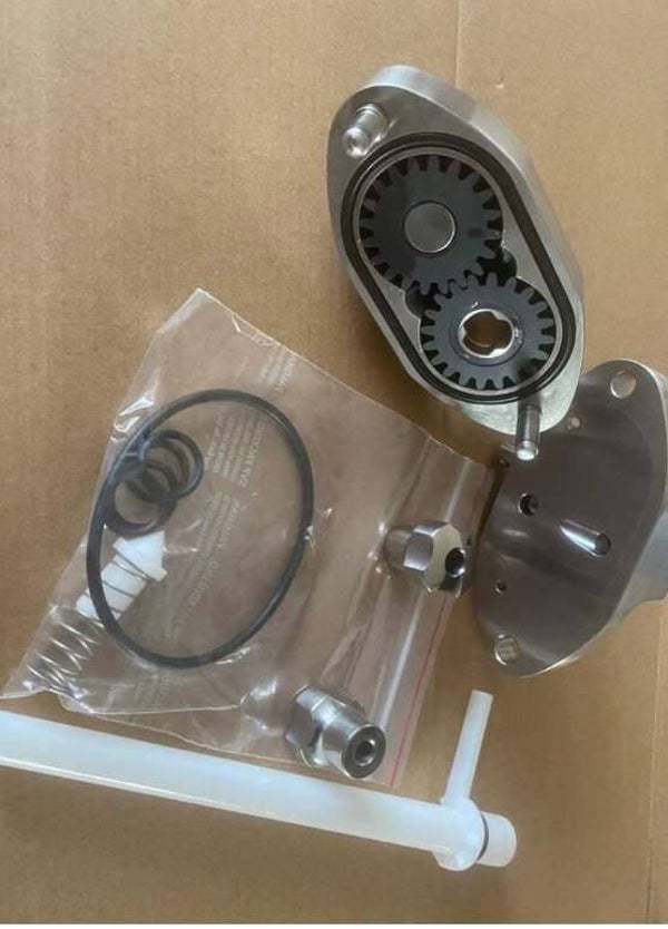 R Pump complete ceramic coated idle pin and gear drive