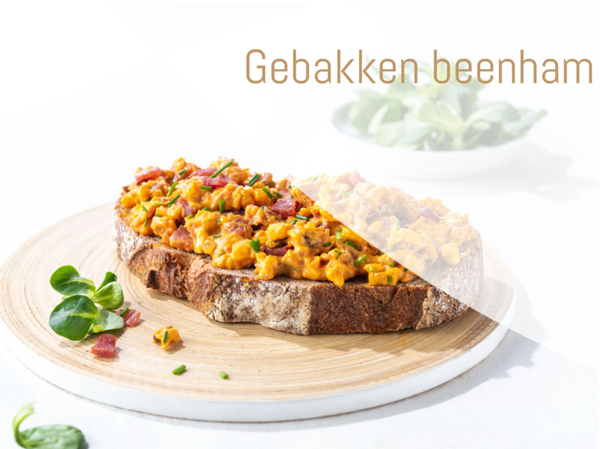 gebakken beenhamsalade
